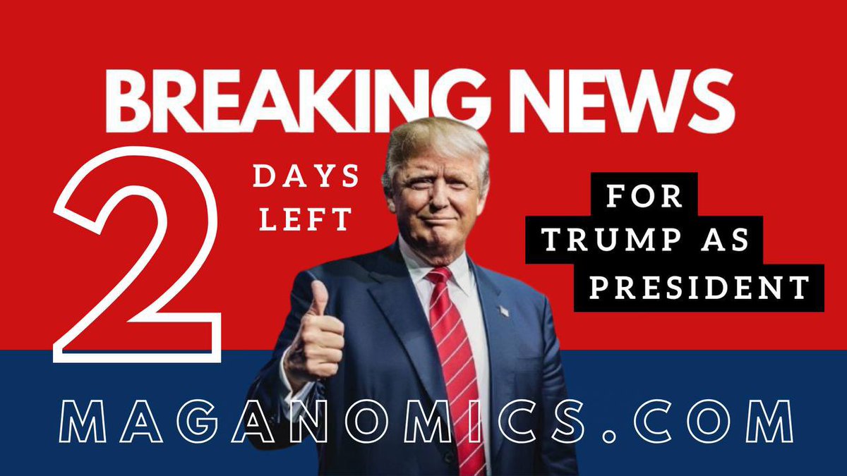 As the world focuses on crazy movements in the crypto market. We focus on the economic movement and change to 🇺🇸 that is very much needed. 

<a href="/realDonaldTrump/">Donald J. Trump</a> <a href="/TrumpWarRoom/">Trump War Room</a> <a href="/DonaldJTrumpJr/">Donald Trump Jr.</a> 

Let’s make the economy great again. 

MAGANOMICS

WEB- maganomics.com

X-