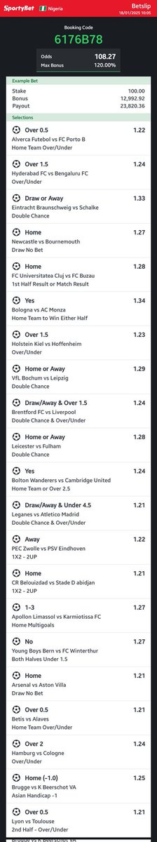 BettingTipsMan's tweet photo. 100 odds - 6176B78

Edited 20 odds ➡️ https://t.co/pdCHiM7Kxd 

Edit &amp; Bet Responsibly 🔞 https://t.co/wd96hZM1cH
