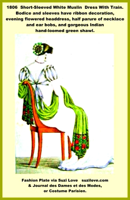 suzilove's tweet photo. Do You Know What A Half Parure Is? 1806 Short-Sleeved White Muslin Dress With Parure or matched set of jewelry. #regencyfashion #jewelry #parure
https://t.co/roVHwfUuTD https://t.co/DTMuAbEa9N