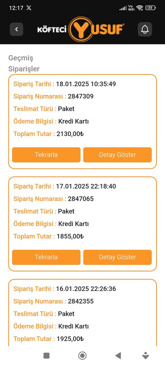 serendepty's tweet photo. @kofteciyusuftr Yalanlamayın sakın ,siparişlerim
Gelmiyor,stokda gözüken  ürün kalmadı diyorlar https://t.co/RGzysjUQG8