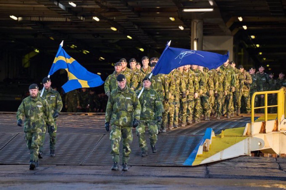 As of today, Sweden is present in Latvia with troops within the framework of NATO:s Forward Land Forces (FLF). This marks a historic milestone. As part of NATO's collective defence we strengthen the security of the Baltic region and stand united for a safer future.