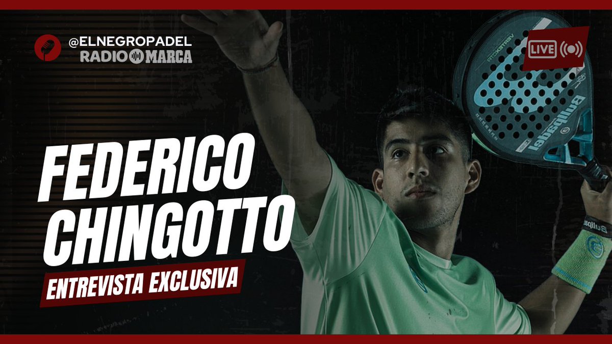 🎙️✨ En Pádel Marca hoy hablamos de <a href="/KRUesports/">KRÜ</a>, el equipo de <a href="/aguerosergiokun/">Sergio Kun Aguero</a> y Leo Messi, y su impacto en el mundo del pádel. 🎾🔥

Además, tenemos una entrevista imperdible con el gran Fede Chingotto y Vero Virseda. 

Estamos en directo!!! 

#PádelMarca #KRUesports