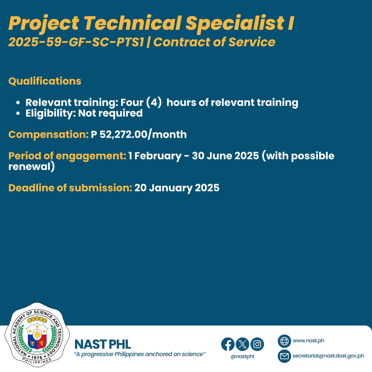 NAST Philippines tweet media