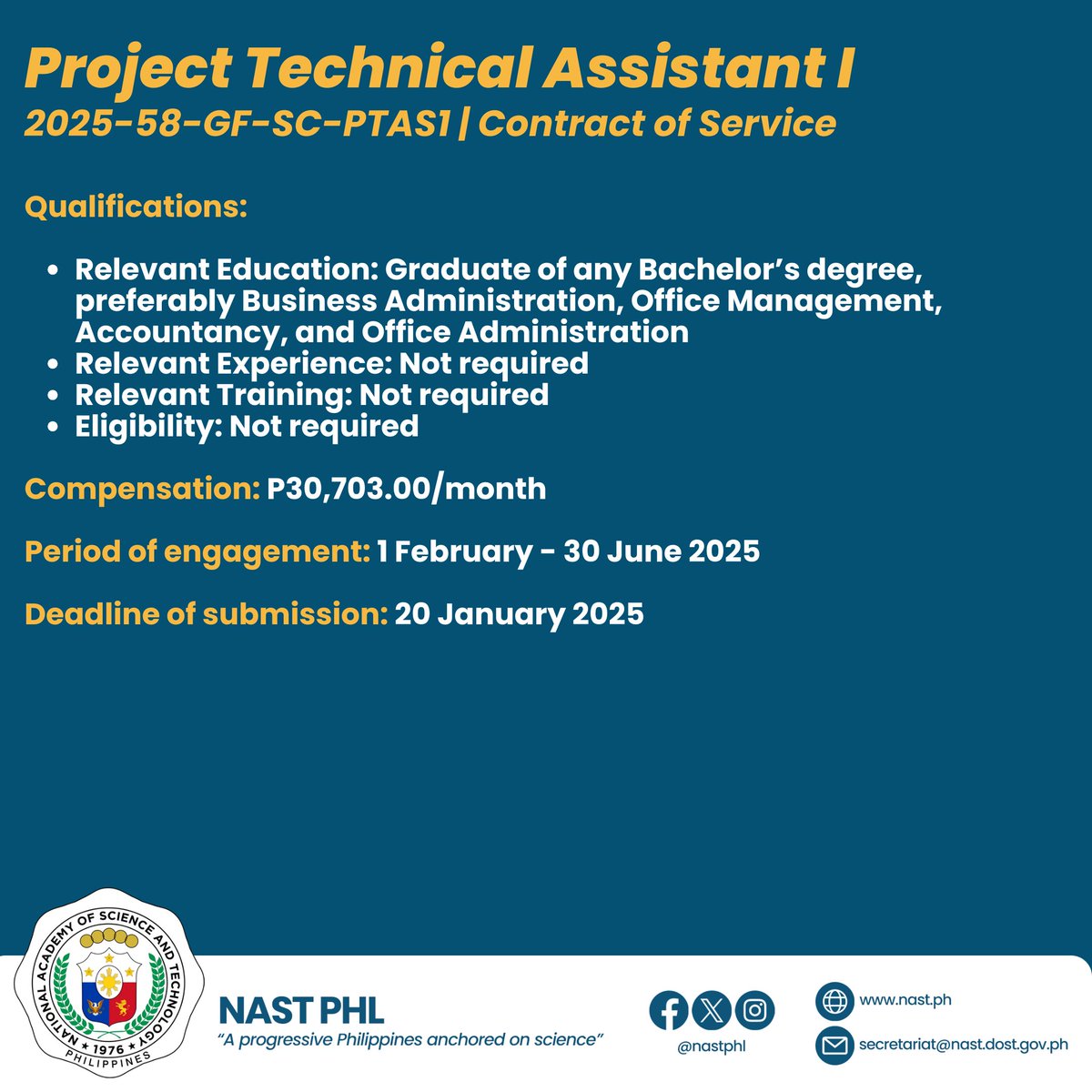 NAST Philippines tweet media