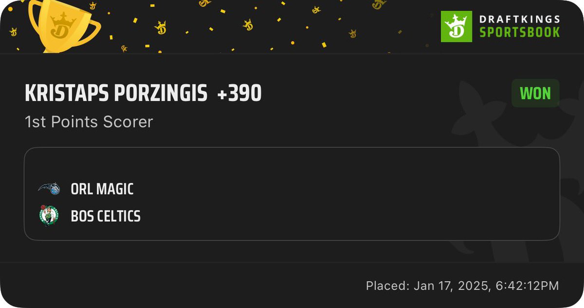 Skeed_Pakk's tweet photo. 4 First Basket straight’s yesterday🏀 🍀🍀

3rd day in a row cashing 🔥🔥🔥

Join the discord to see more plays 
                            ⬇️
https://t.co/ekE8lAFeKz 
                            ⬆️
@NoremTrades @NoremTrades https://t.co/pfV9cuepRF
