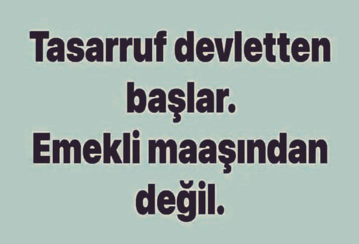 TAGIMIZ
#EmekliVeEmekçiyiBitirdiniz
👆👆
Yillarca emek veren emekli vergisini,primini ödedi 

Çalışan emekçi ödemeye devam ediyor

Vergi ve zamlarla Edirne'den Kars'a  ge-çi-ne-mi-yo-ruz diyen emekli ve emekçi iliğine kadar sömürüldü

İktidar lüks şatafata doymuyor

Gelsin