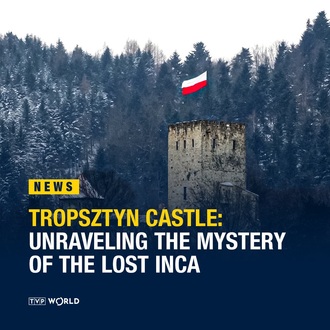 TVPWorld_com's tweet image. This week, TVP World's Michał Zdanowski travels to southern #Poland to Tropsztyn #Castle, a fortress shrouded in mystery and lost treasures of ancient #civilizations.