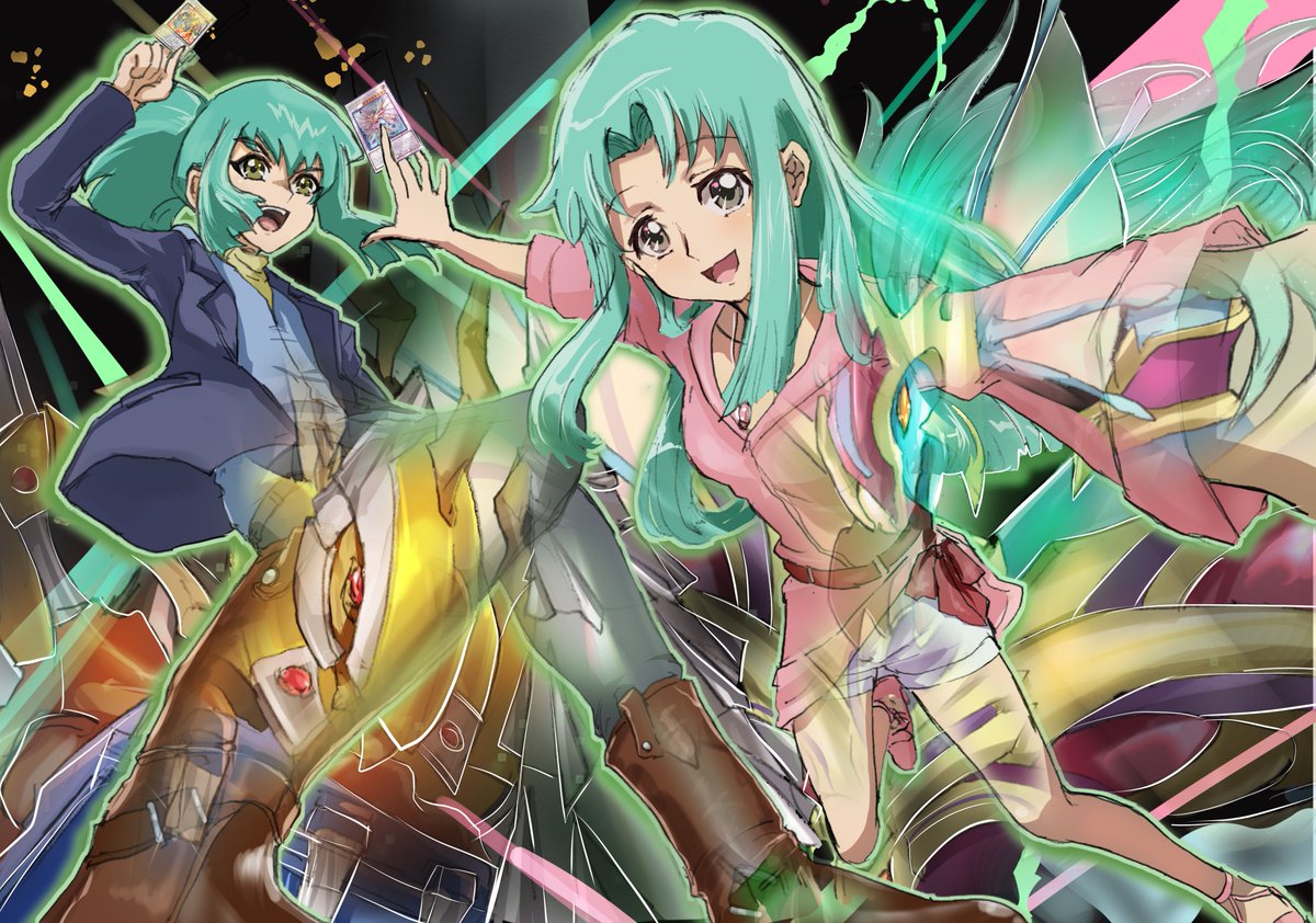 8年後のチーム5D'sでみらいいろ再現⑤ ＃遊戯王 ＃OCGファンアート