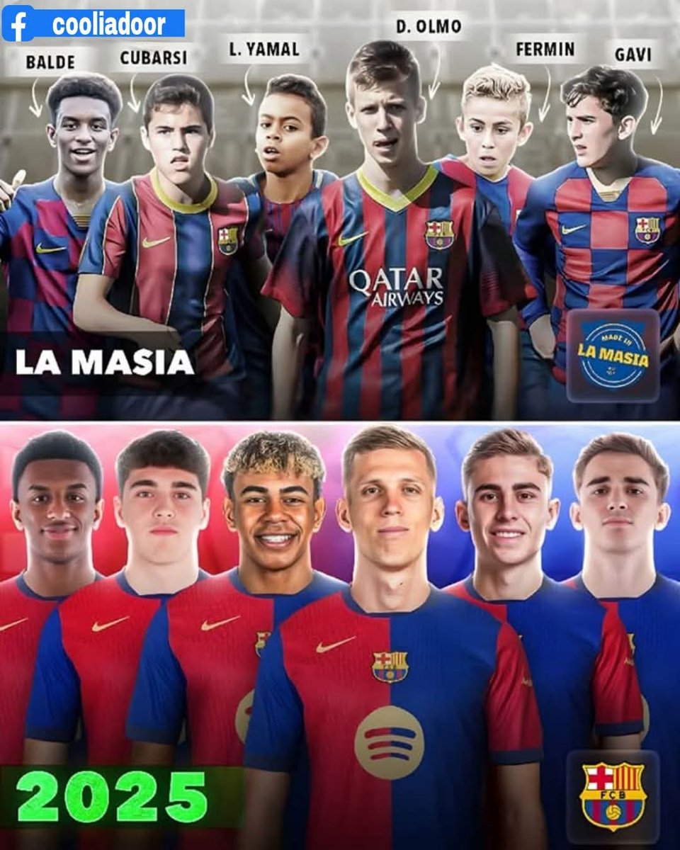 libyliby0055's tweet image. لاماسيا دائماً تصنع الفارق مع برشلونة الأكاديمية الأفضل في العالم