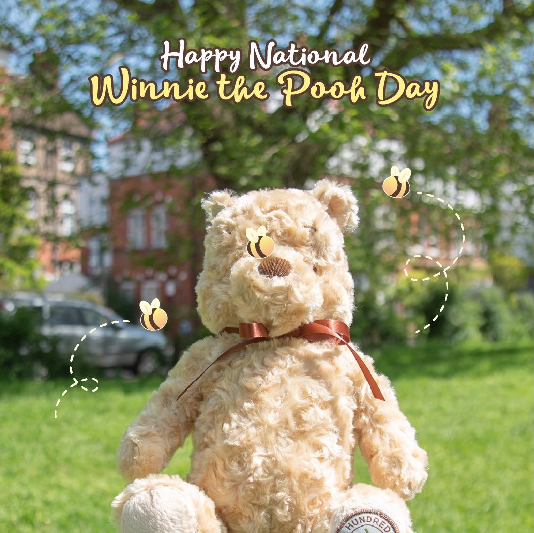 Happy Winnie the Pooh Day🍯🐻
“You’re braver than you believe, stronger than you seem, and smarter than you think.”

#wininethepooh #poohbear #winniethepoohday
