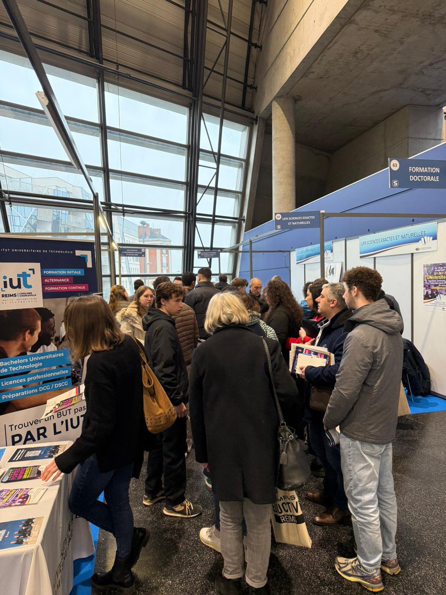 Studyrama (@studyrama) on Twitter photo Le salon #studyrama Etudes Sup' Alternance & Masters de Reims a ouvert au Centre des congrès ! On vous attend jusqu'à 17h 👏 <a href="/RccIut/">IUT de Reims-Châlons-Charleville</a> <a href="/universitereims/">Université de Reims Champagne-Ardenne</a> #salon #reims Le salon #studyrama Etudes Sup' Alternance & Masters de Reims a ouvert au Centre des congrès ! On vous attend jusqu'à 17h 👏 <a href="/RccIut/">IUT de Reims-Châlons-Charleville</a> <a href="/universitereims/">Université de Reims Champagne-Ardenne</a> #salon #reims
