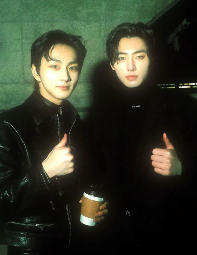 AboutMusicYT's tweet photo. ENHYPEN's Jungwon and Sunghoon, 2023. https://t.co/cpNqc6WV1u