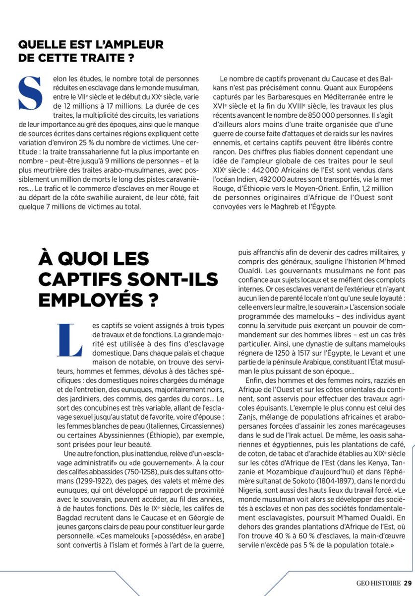 DamienRieu's tweet photo. La traite islamique : 17 millions de victimes dont 850 000 Européens capturés en Méditerranée par les barbaresques. 
(Geo Histoire) https://t.co/XGBPCOPNtJ