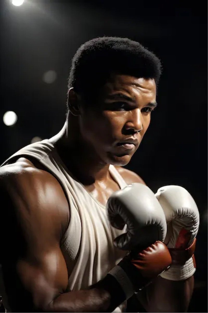 Channeling the energy of Muhammad Ali! 🥊 Self-belief is key when challenges come your way. Let’s conquer them! 

“Its lack of faith that makes people afraid of meeting challenges, and I believed in myself.” Re

💪 #Inspiration #Believe #Champion