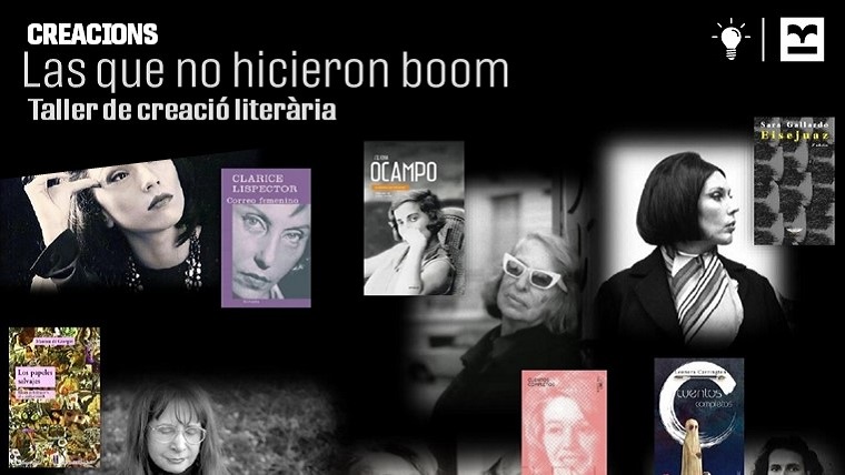Biblioteca Gabriel García Márquez (@bgarciamarquez) on Twitter photo 🗒️Taller de creació literària que reivindica grans escriptores llatinoamericanes del segle XX.
A càrrec de l'escriptora Fernanda García Lao. 🖋️
🗓️4,11,18 i 25 de febrer i 4 i 11 de març
⌚️de 18.30 h a 20.00 h
🏛️<a href="/bgarciamarquez/">Biblioteca Gabriel García Márquez</a>
Inscripció prèvia tuit.cat/7S7Ci 🗒️Taller de creació literària que reivindica grans escriptores llatinoamericanes del segle XX.
A càrrec de l'escriptora Fernanda García Lao. 🖋️
🗓️4,11,18 i 25 de febrer i 4 i 11 de març
⌚️de 18.30 h a 20.00 h
🏛️<a href="/bgarciamarquez/">Biblioteca Gabriel García Márquez</a>
Inscripció prèvia tuit.cat/7S7Ci