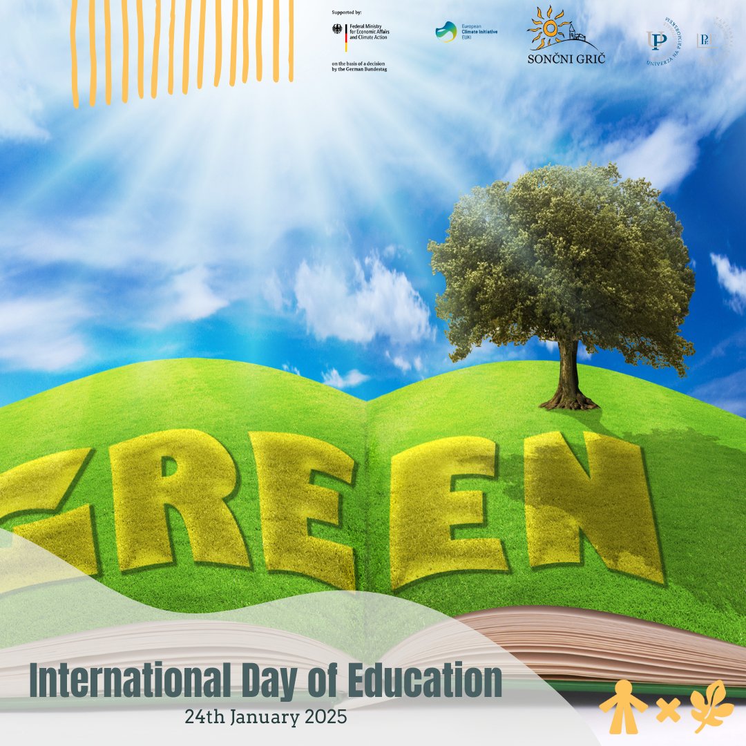 🌱To help bring this closer to you, check oout what the Classroom for Life project offers 📘 to guide you:

ucilnica.eu/viri/clanki/

Generalna skupščina Združenih narodov je leta 2018 razglasila 24. januar za mednarodni dan izobraževanja 📅; preverite naše izobraževalne vsebine"