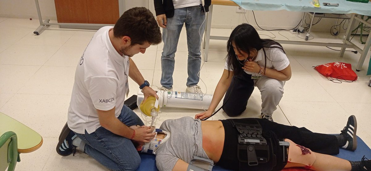 Ayer terminamos el módulo de PHTLS!
