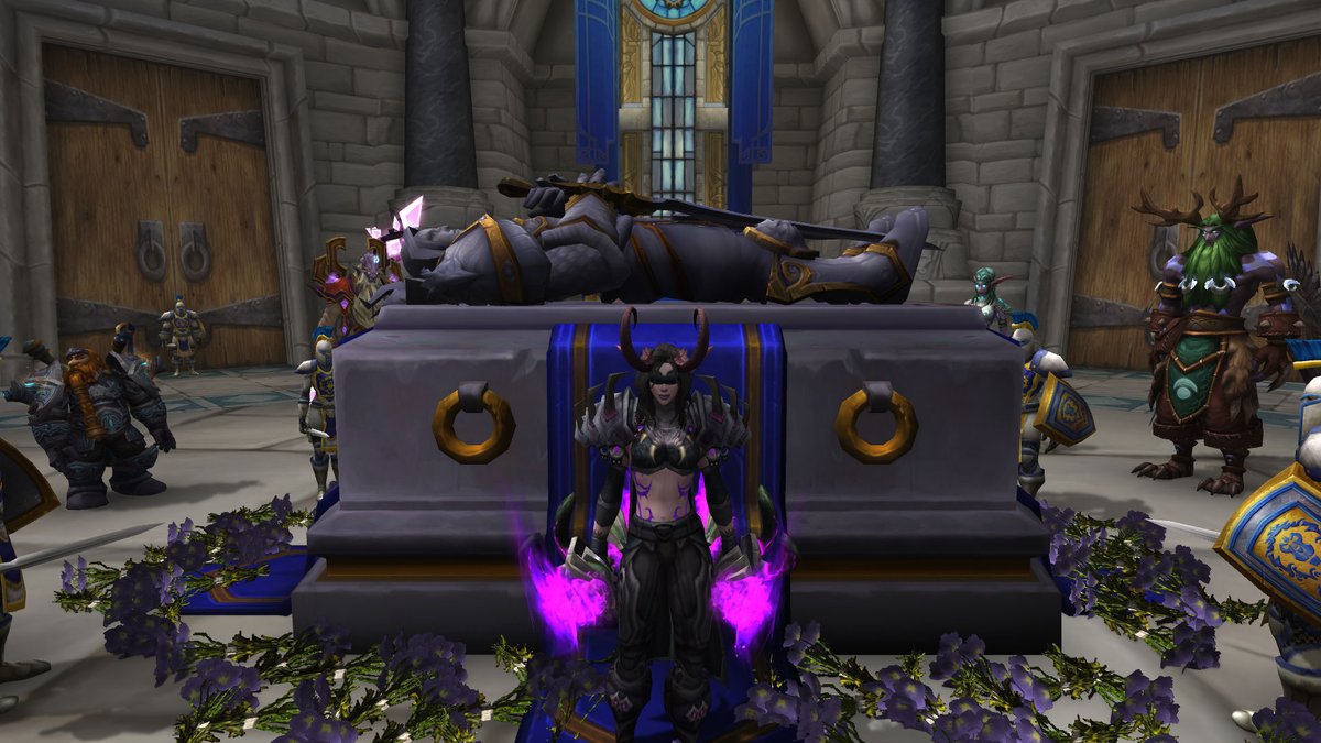 HelloImNeff's tweet image. Rey Varian Wrynn 💙 #WorldOfWarcraft #Stormwind