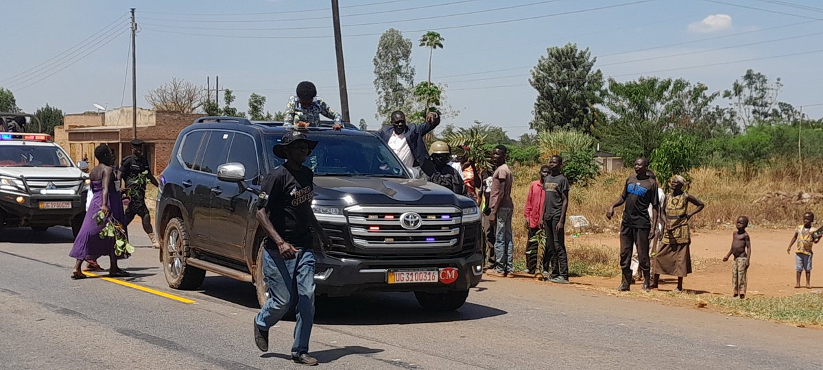 UPDATE: Thousands gather in Apii, Kole District, to welcome the Minister of Health &amp; WMP for Lira City!  Today, she’s being installed as the Patron of Lira Boda Boda strengthening ties with the community.  

#LiraCity #CommunityLeadership #BodaBoda