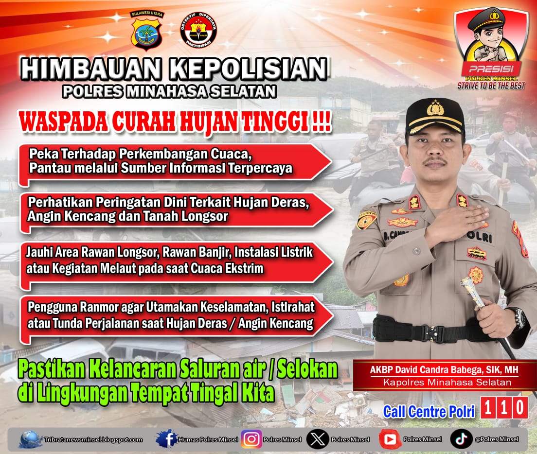 polres_minsel's tweet image. Himbauan Polres Minsel 
Menghadapi Cuaca Ekstrim

#polresminsel
#humasresminsel
#StriveToBeTheBest
@divisihumaspolri 
@polisi_indonesia 
@halo_polisi 
@bidhumaspoldasulut