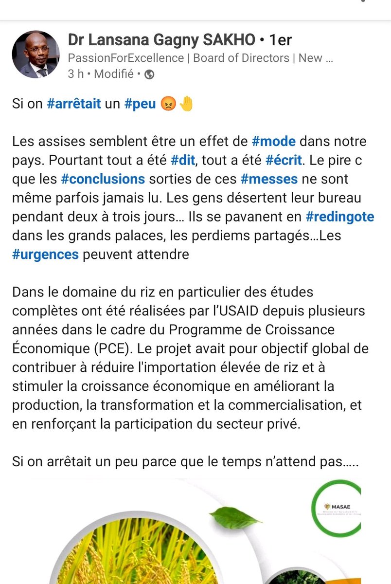 malick_yacine's tweet image. Assises, conclaves, ateliers, retraites stratégiques… On se retrouve dans de beaux hôtels, on réfléchit, on blablate, on "brainstorm" 🥳 

on joue à qui va paraître le plus intelligent et pertinent dans ses contributions 

on théorise sur des choses déjà écrites. Mais pas grave,…