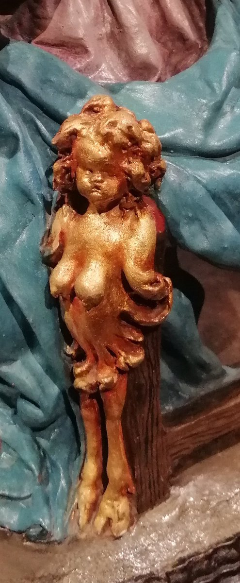 MarGloriaMar's tweet photo. «Ponerse hecho un basilisco» es enfadarse, enojarse. ¿Pero sabes qué es un basilisco?
Puedes ver uno en la exposición  «Luisa Roldán» de @MuseoEscultura
No te pierdas este y otros muchos detalles de esta interesante muestra. https://t.co/HjsD7kS4xm