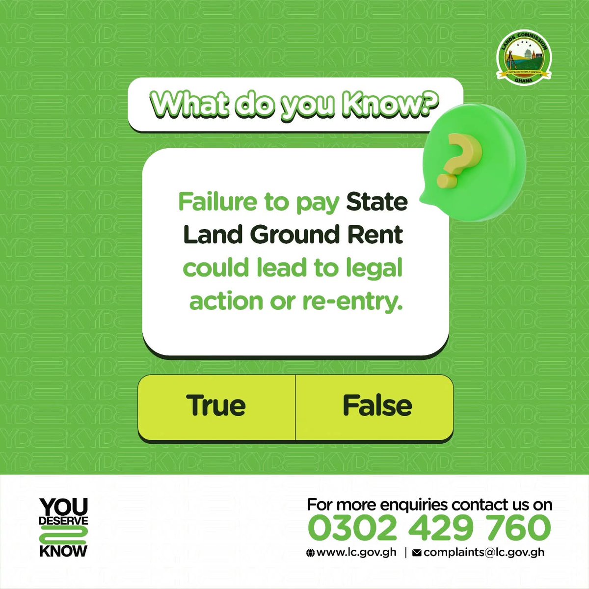 Lands Commission - Ghana tweet media