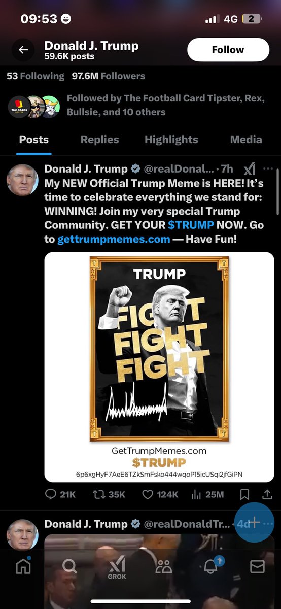 ArranCryp's tweet photo. Cannot believe i missed this shit. 

Need to hire someone from all time zones that i’m not active in to full port things like this.

$TRUMP https://t.co/xu94EJBwMT