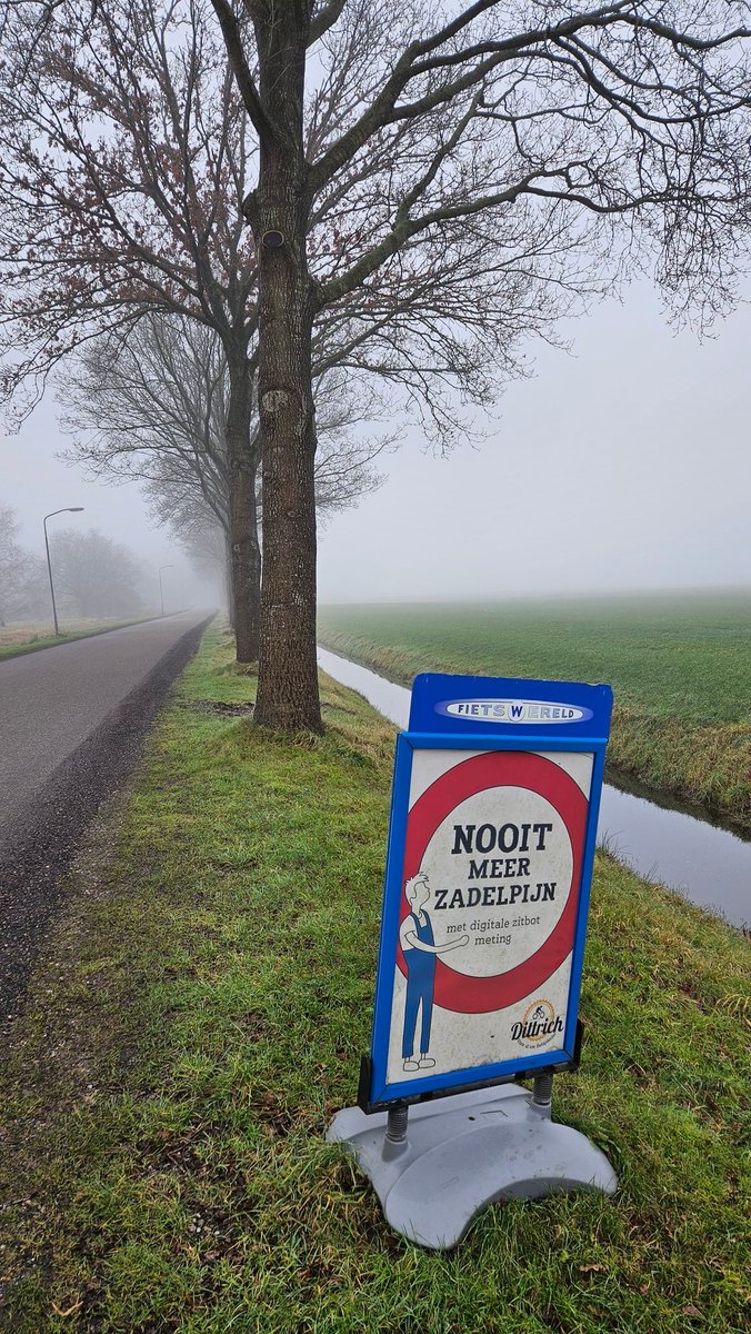 #cycling back to Groningen #zadelpijn #westerbroek