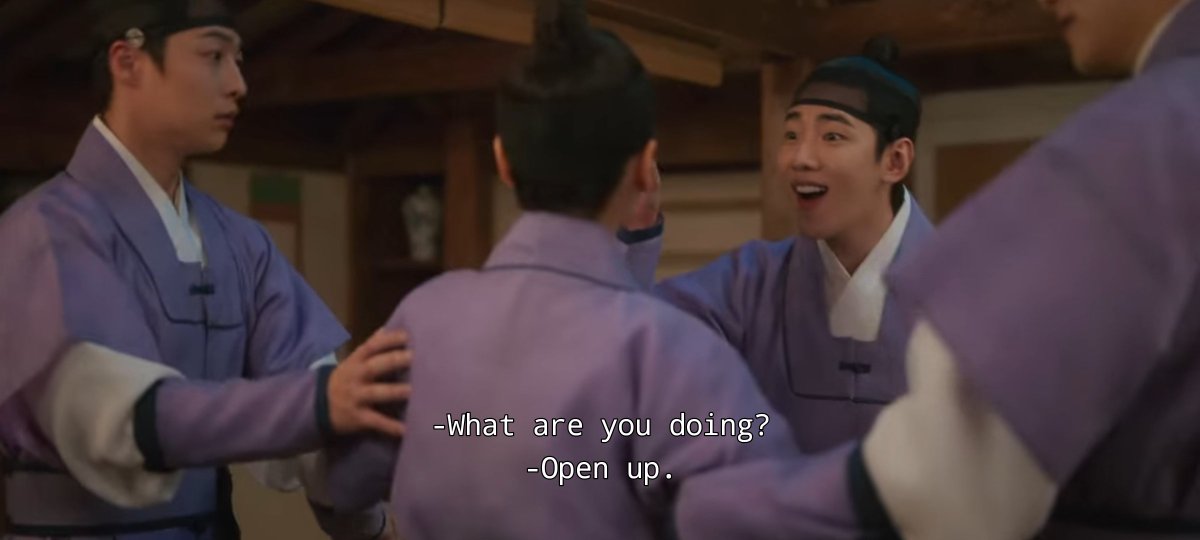daheeverse's tweet photo. I'm gonna cherish this while it lasts, idk I just can feel some betrayals, or because of greed or ideals will make them break later on 😭 even it might so, i hope their friendship will prevail!
#CheckinHanyang #CheckinHanyangEp8 https://t.co/eHJFdTGZ0J