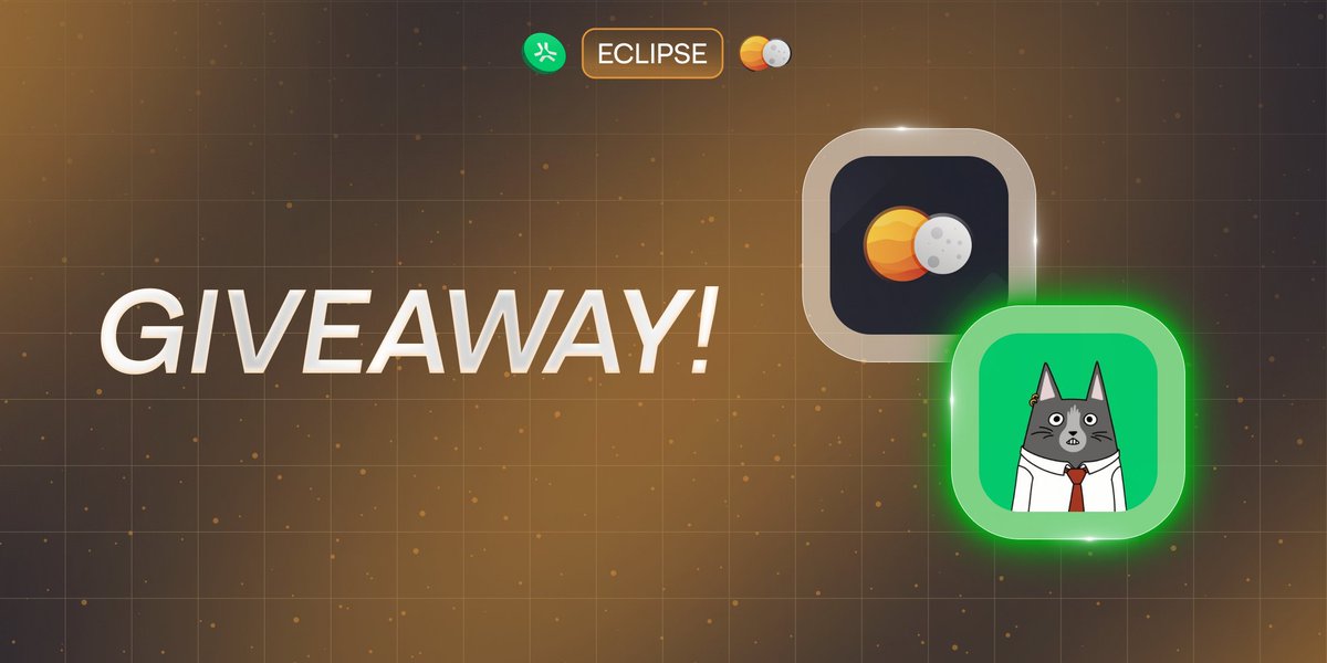 eclipse_notify's tweet photo. Today we have a special Giveaway📷

3 x WL of @AbstractCatsNFT 🐱

To enter :

- Follow @AbstractCatsNFT / @eclipse_notify 

- Like/rt + evm wallet in comments

- Join our Discord: https://t.co/ta5Un0inWL

48 hours⌛️ https://t.co/OhnjeQ57Cp