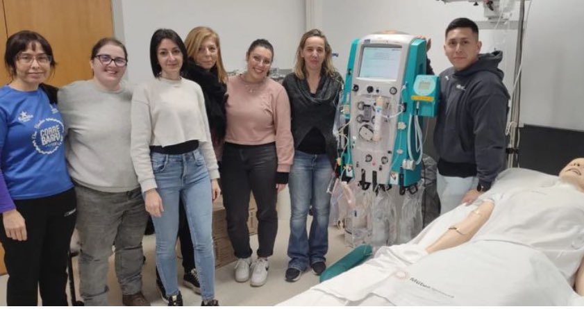 Aquesta setmana la infermera Belen Machuca ha dirigit, al centre de simulació  de <a href="/Mutua_Terrassa/">MutuaTerrassa</a> SimCat, la sessió  sobre depuració renal del Diploma d'especialització en Atenció Integral en Infermeria Intensiva de <a href="/euit_terrassa/">EUIT</a>
#futuresinfermeres #formacióinfermera #simulació