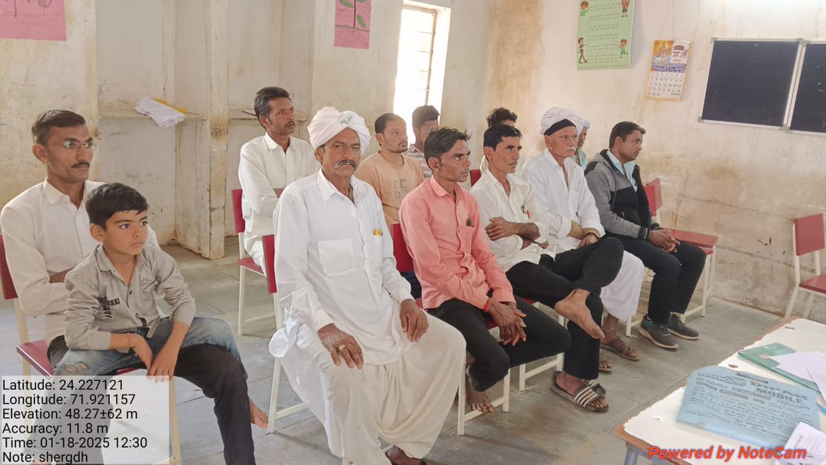 TDOLakhani's tweet photo. આજે લાખણી તાલુકાના ગોઢા, ચાળવા, ચેકરા અને શેરગઢ ગામે સ્વામિત્વ યોજના અંતર્ગત પ્રોપર્ટી કાર્ડ વિતરણ કાર્યક્રમ કરવામાં આવ્યું.
@CMOGuj
@CollectorBK
@DdoBanaskantha https://t.co/PnXEn98vKr