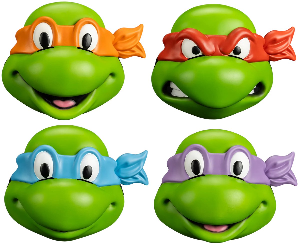 Trick Or Treat Studios Teenage Mutant Ninja Turtles - Retro Mask