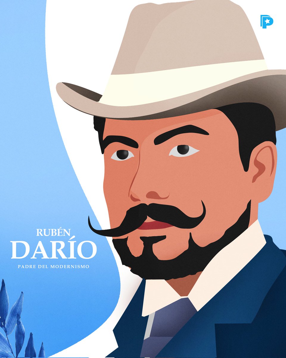 PrensaPopulr's tweet photo. El 18 de enero de 1867, en Metapa (hoy Ciudad Darío), #Nicaragua, nació Rubén Darío, el gran renovador de la poesía en español y máximo exponente del Modernismo. 

 #DaríoVidayEsperanza https://t.co/l6MXIPGRBq