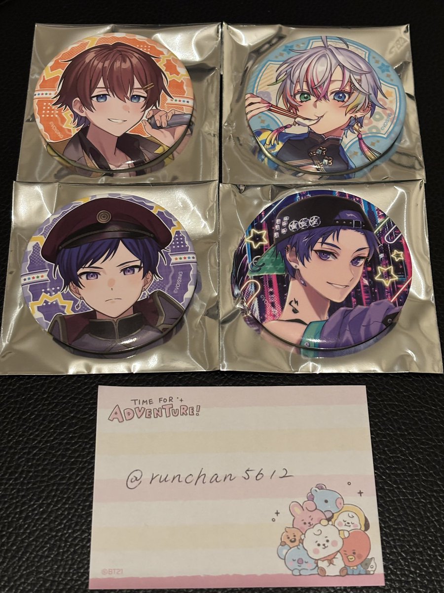 runchan5612's tweet photo. 【交換】すたぽら缶バッチ

譲:画像のもの

求:❤️さん同種

小学生ぽらりす娘の代理です！
お取引不慣れですがどうぞよろしくお願いします☺︎

#すたぽらグッズ交換 https://t.co/2auArJw82y
