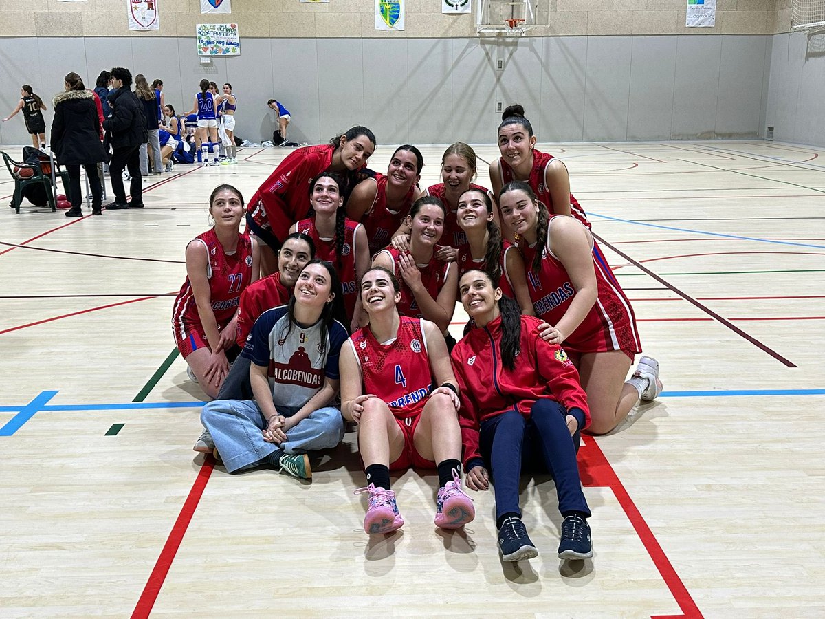 cbalcobendas's tweet photo. #CanteraCBA
¡Victoria! 🙌🏼🙌🏼
El #JuniorC se impone frente a @ClubPilaristas en un gran encuentro 💪🏻🔥
¡Vamos! ⛹🏼♀️🏀
#SienteElGranate https://t.co/IFB6IyPGtz