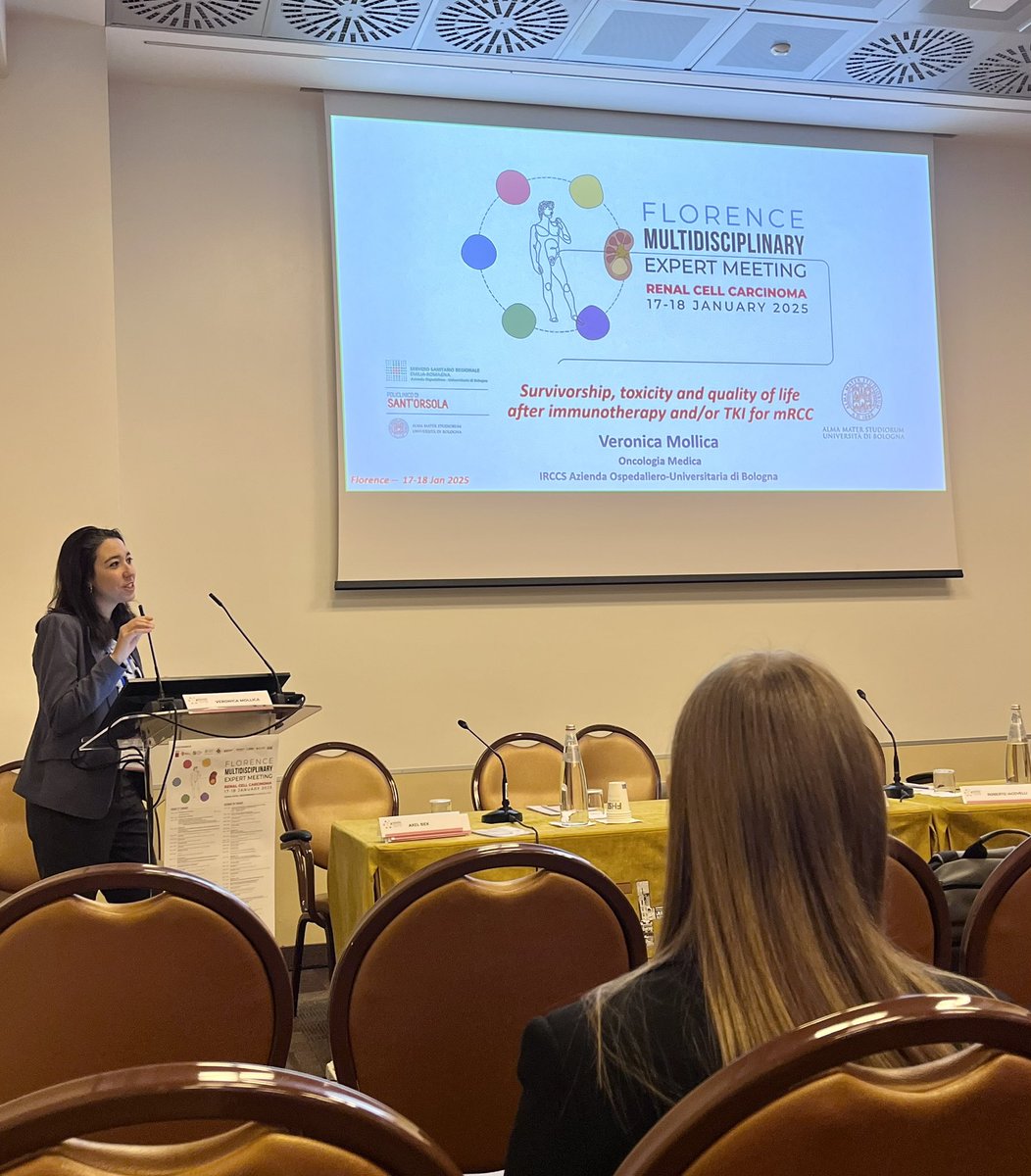 Francesco Massari (@fmassari79) on Twitter photo Stellar presentation by <a href="/vmollica7/">veronica mollica</a> at the <a href="/Flo_exp_RCC_25/">Florence Multidisciplinary Expert Meeting on RCC</a>.
Thanks also to <a href="/Ric_Campi/">Riccardo Campi</a> for the invitation to this fantastic meeting. Stellar presentation by <a href="/vmollica7/">veronica mollica</a> at the <a href="/Flo_exp_RCC_25/">Florence Multidisciplinary Expert Meeting on RCC</a>.
Thanks also to <a href="/Ric_Campi/">Riccardo Campi</a> for the invitation to this fantastic meeting.