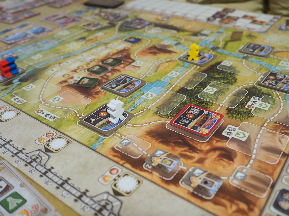 matz_jon's tweet image. そしてはじまる「GWT」ボードゲームっ！今回は汽車が人気らしいぞっ！
#GWT