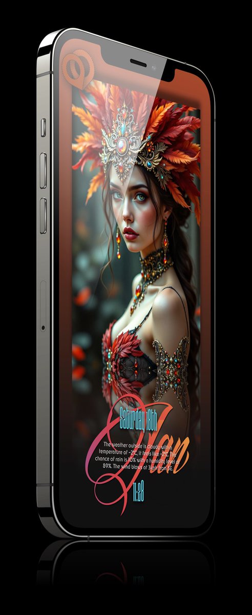 EliseMihael's tweet image. Red and orange…🌹🍁🍊🙇🏻‍♀️
Icons: SethStefan 
Mock-up: @screenshot_pro 
Wallpapers and widgets: me
#jailbreak #iOS16 #Dopamine #AIart