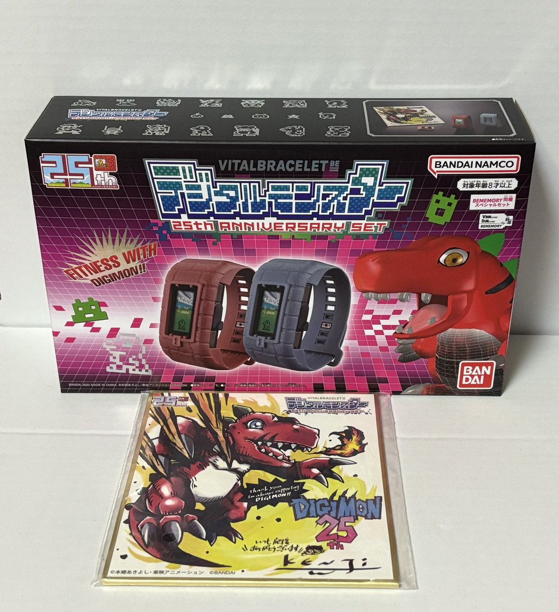 harumari_haru's tweet image. もはや運命としか言いようがない👍
先日7代目VBが行ってしまったばかりなのに今日ふと近くのハードオフ寄ったら入荷してたので即購入🤪
開封品なのにほぼ新品で特典も付いて定価以下で買えた😭😭😭
アドベンチャーもまた踏破していくぞ‼️‼️
#デジモン #バイタルブレス #VBBE