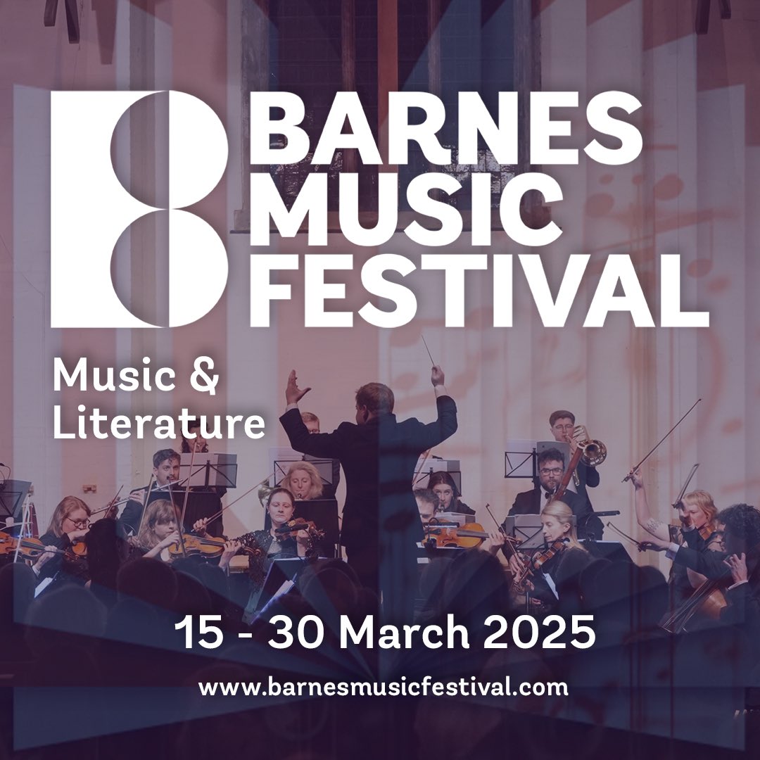 🎟️ Get ready! Tickets for Barnes Music Festival go on general sale on Monday 20 January!

Check out the festival brochure over on our website to explore the incredible lineup waiting for you.

barnesmusicfestival.com