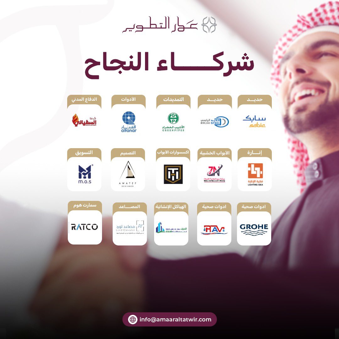 amaraltattweer's tweet photo. مع كل خطوة نخطوها، نعتز بالتعاون مع شركائنا الذين يساهمون في تحقيق رؤيتنا المشتركة نحو النجاح والتميز.
#عمار_التطوير #ضمان_الجودة #الرياض #تطوير_عقاري https://t.co/rpuyKAaZyj