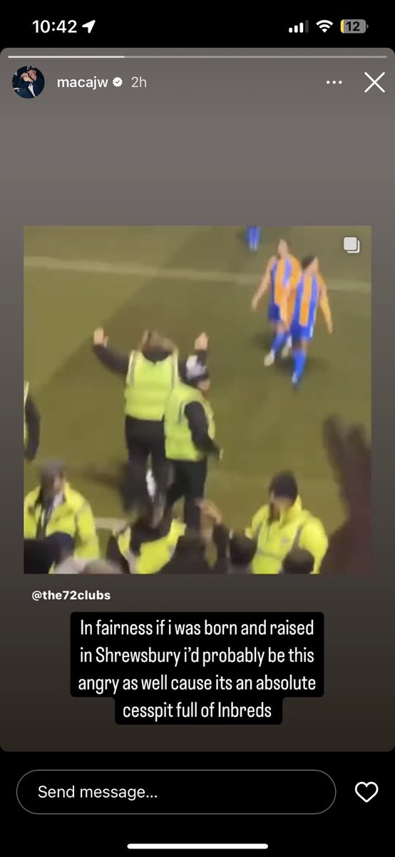 _callumfowler's tweet photo. Be on the phone to the FA if someone calls him a wanker though. Gives it out but can’t hack it https://t.co/KMFqwknRnn