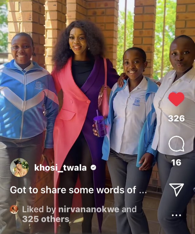A king who inspires 🥹🥰🥰
Always be blessed my khosi………..

WHY WE LOVE KHOSI TWALA 
KHOSI TWALA THE PACESETTER 
#KhosiTwala 
#KhoffeeWithKhosi 
#Activelifestylebrands