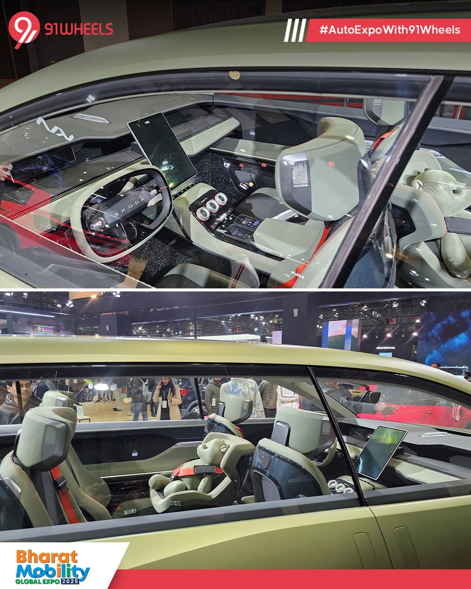 91wheels's tweet photo. Škoda Vision 7S was launched in India at the ongoing Bharat Mobility Expo 2025! 🌟 Experience the excitement live at Hall 3, Bharat Mandapam, New Delhi.💥
.
.
.
#Škoda #BharatMobility2025 #AutomotiveIndustry #AutomotiveExpo #AutomotiveShow #AutomotiveEvent #AutomotiveBrands #AutoExpo #Components #India #BharatMobilityGlobalExpo2025 #BharatMobilityExpo #BharatMobility2025 #SIAM #IndianAutoIndustry #autoexpowith91wheels #91wheels