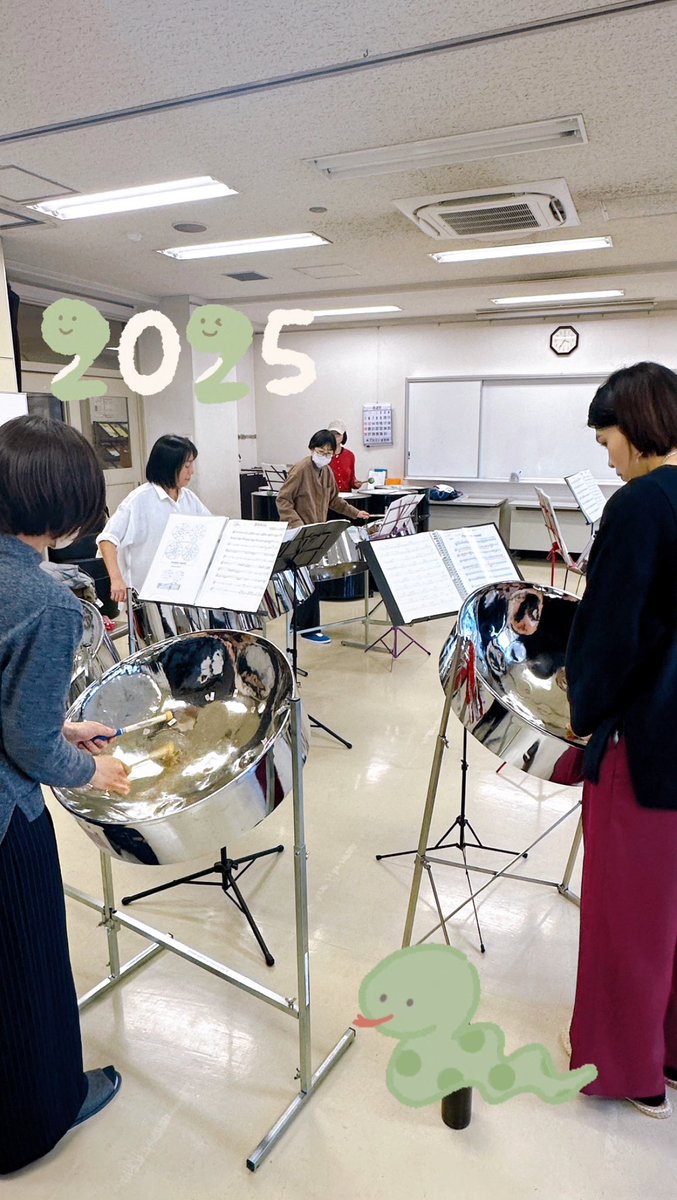 遅くなりましたが、、、明けましておめでとうございます！

本日今年初練習‼️
なんと昨年末に入団したメンバーもがっつり練習💪素晴らしい〜😊

今年もどうぞよろしくお願いします。