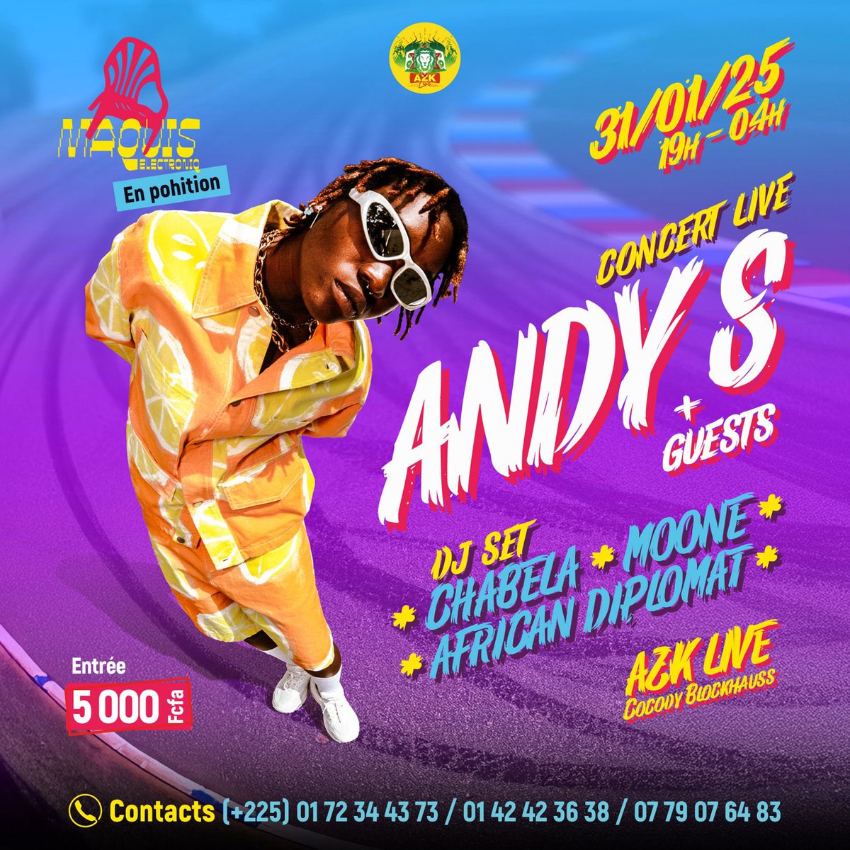 kingpepita_'s tweet photo. Je vous invite le 31 Janvier à AZK 🇨🇮
voici mes premiers invités! 

@KERONE225 
@sogbi_jonathan 
@DeftyOfficiel 

Billetterie en ligne: https://t.co/UuFxcmLCfu 🎫🔥🔥🚨🚨 https://t.co/nkvtTepcXk