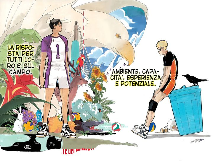 ー Haikyuu, sports and class struggle (thread 🧵)  
#haikyuu #ハイキュー #analysis