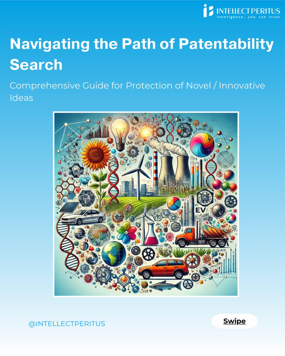 intelectperitus's tweet photo. Turn Ideas into Assets: Unlock the Power of Patentability!

80% of patent applications face hurdles due to prior art. Don’t let yours be one of them!

Read the full post here: https://t.co/sUnCH7pWjH

#Patentability #Patent #IntellectPeritus #Innovigence #PriorArt #Innovation https://t.co/ZOEj2HL0fi
